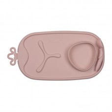B.Box Roll + Go Mealtime Mat with Spoon | Travel Friendly | 6 months+